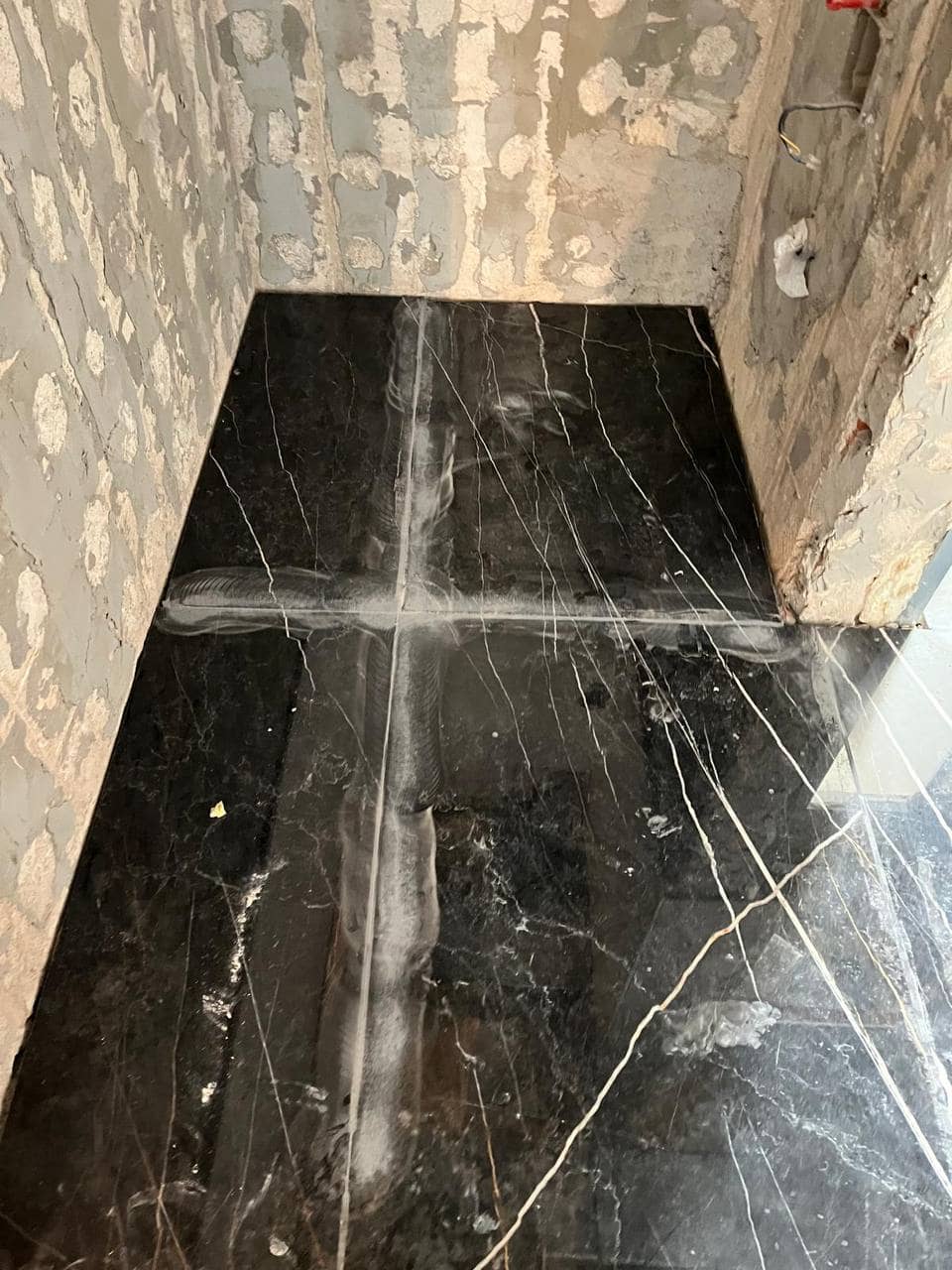 renovace mramoru, stav před realizací